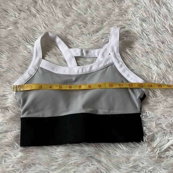 New FABLETICS Robyn High Support Sports Bra in gray/black size XS - Picture 5 of 11
